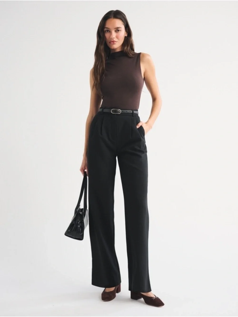 Abercrombie & Fitch Black Women's Dress Pants